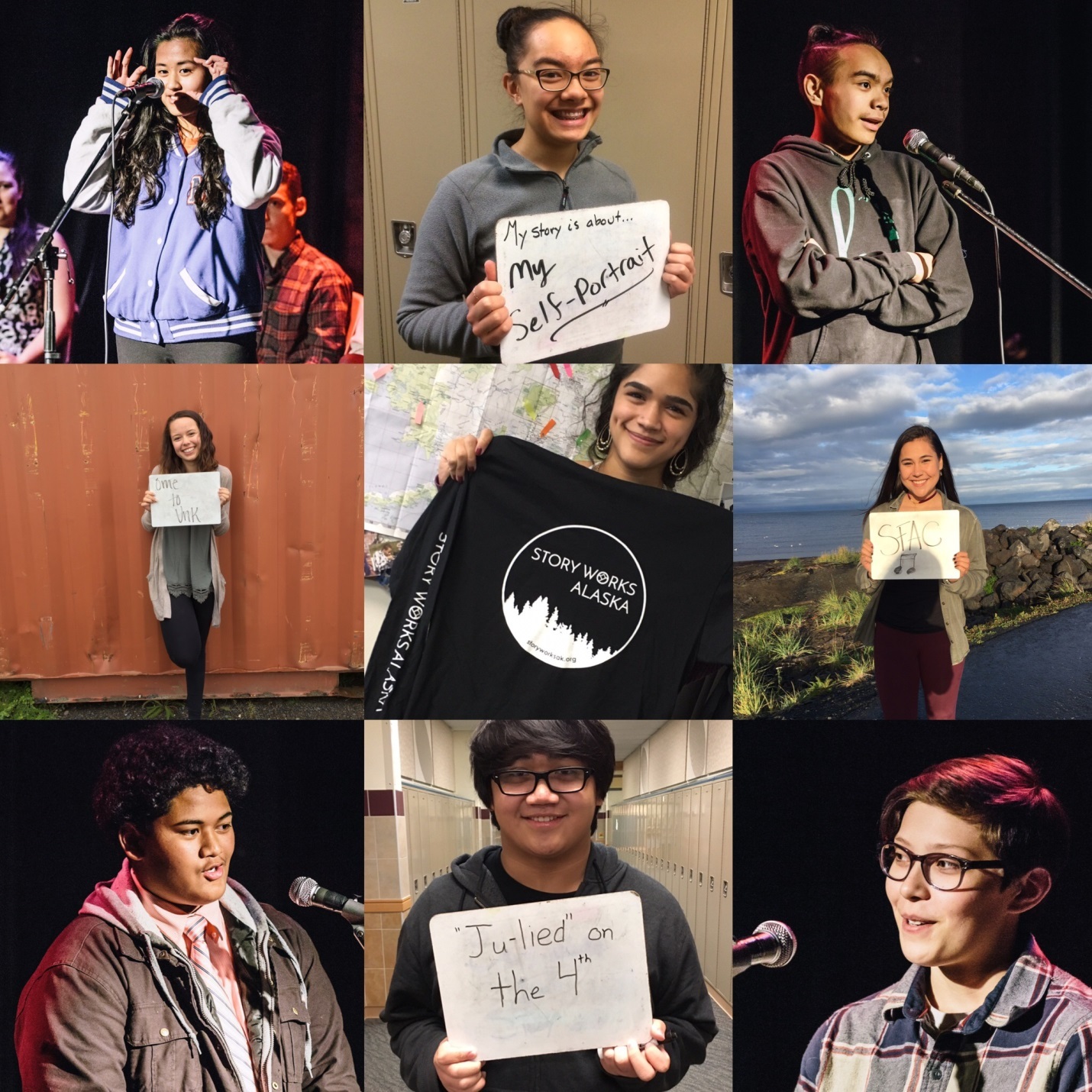 Images from Story Works programming