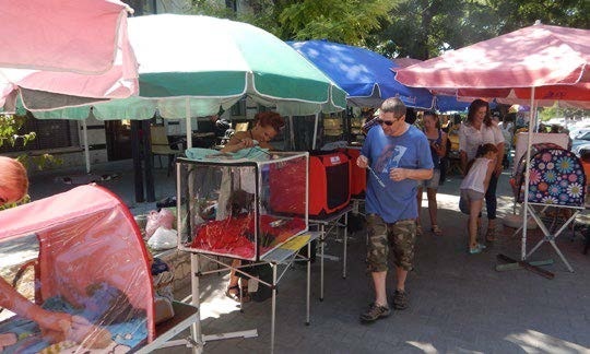 Igor at the Old Horse market