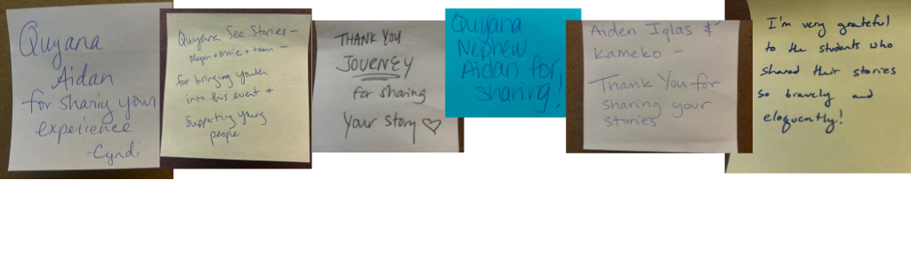 Sampling of Collective Story Harvesting appreciations from Summit participants