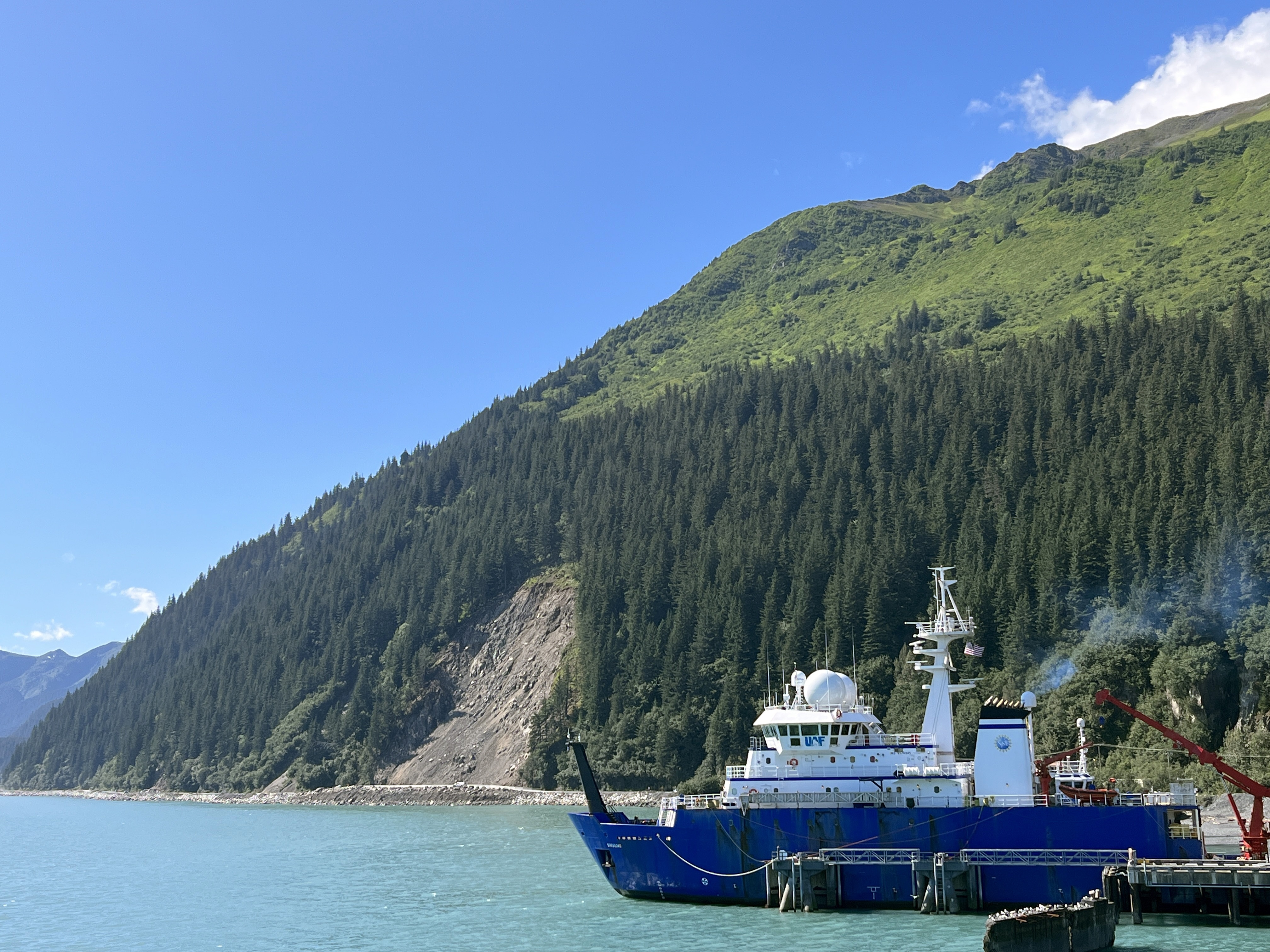 Seward B Sikuliaq near Lowell Point