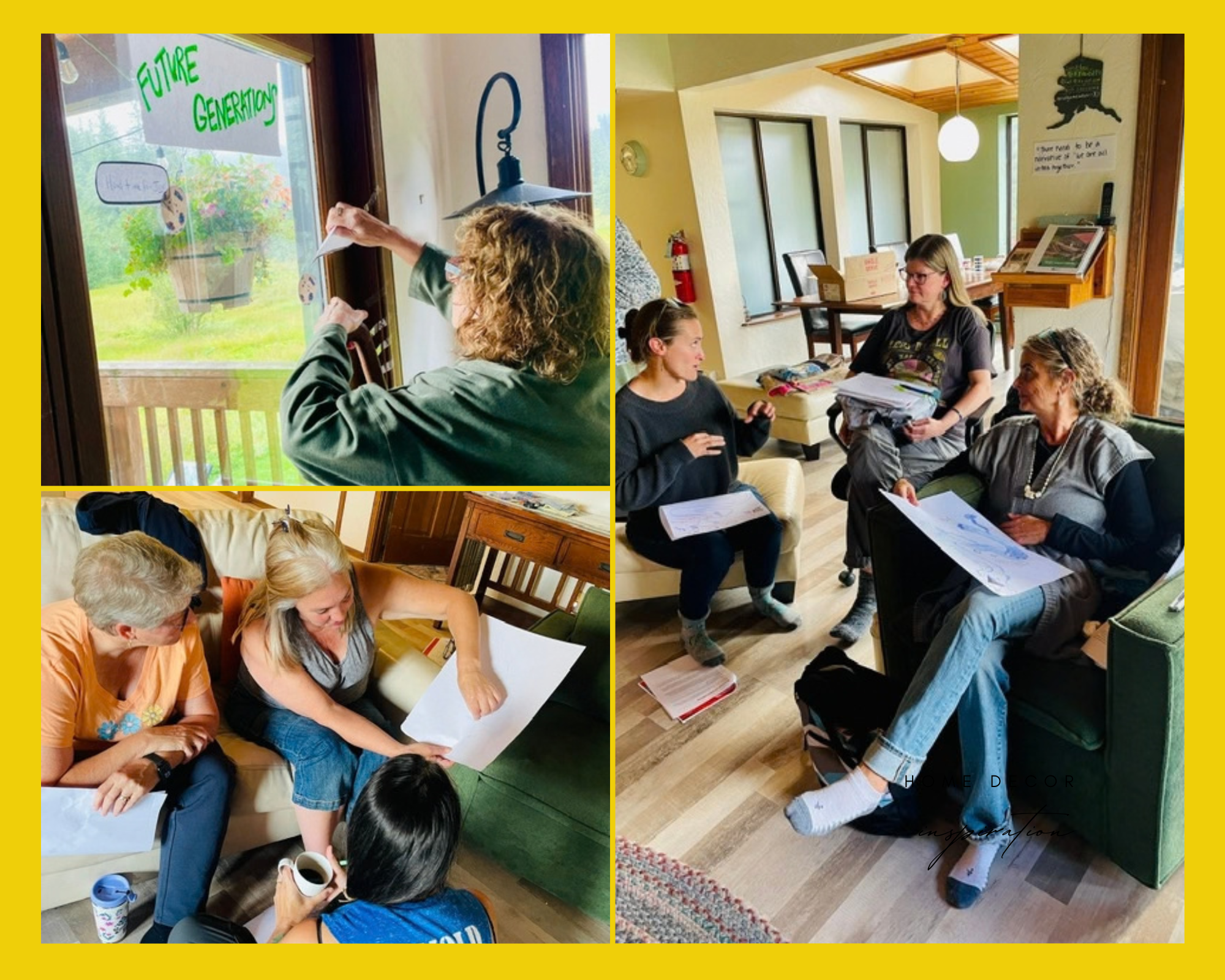 Scenes from a two-day strategic visioning and storytelling workshop with School of Education staff in Juneau, August 2026