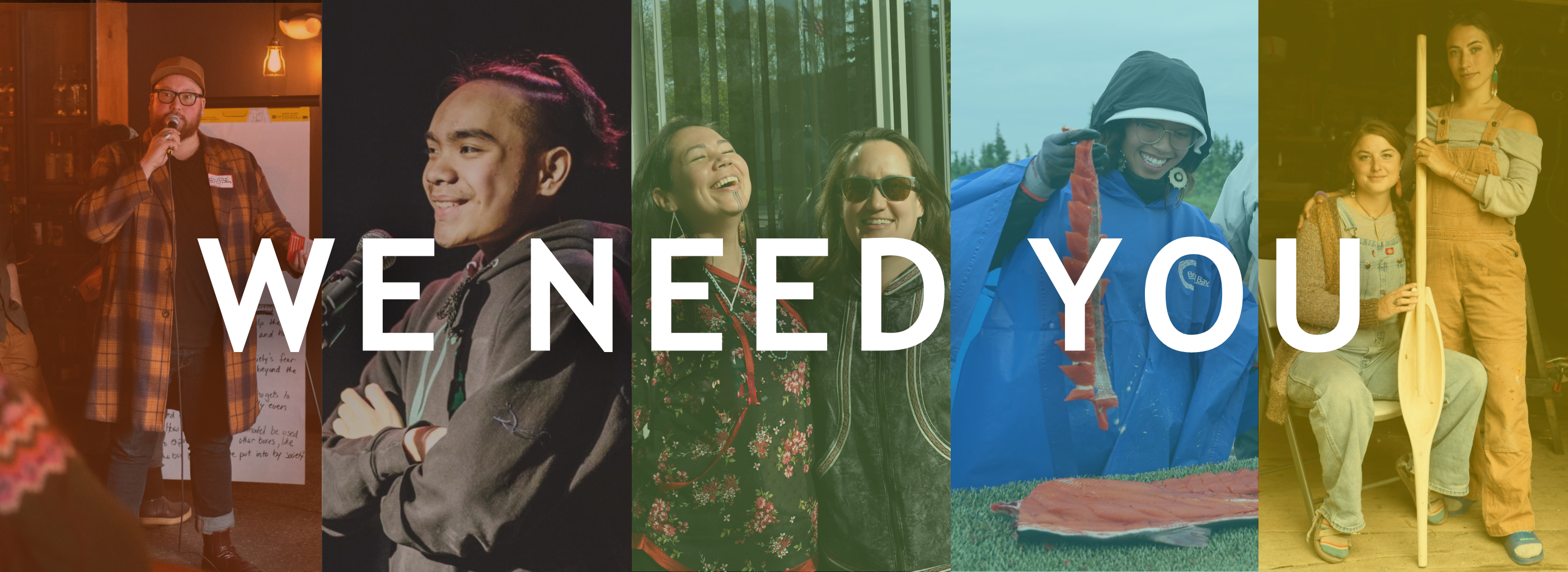 We need you header