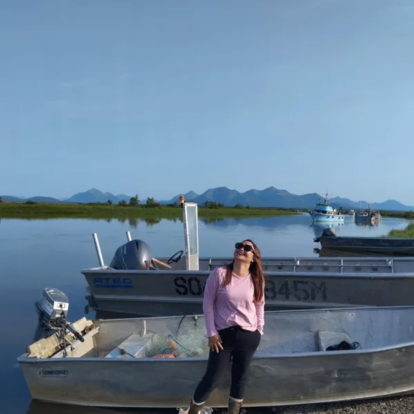 Scenes from Lira's first year in Alaska - in Dillingham