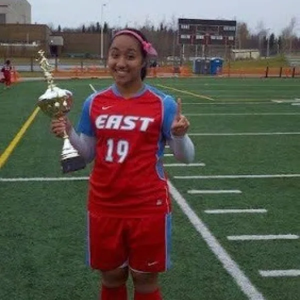 Flag football championship game won by East High School in 2012