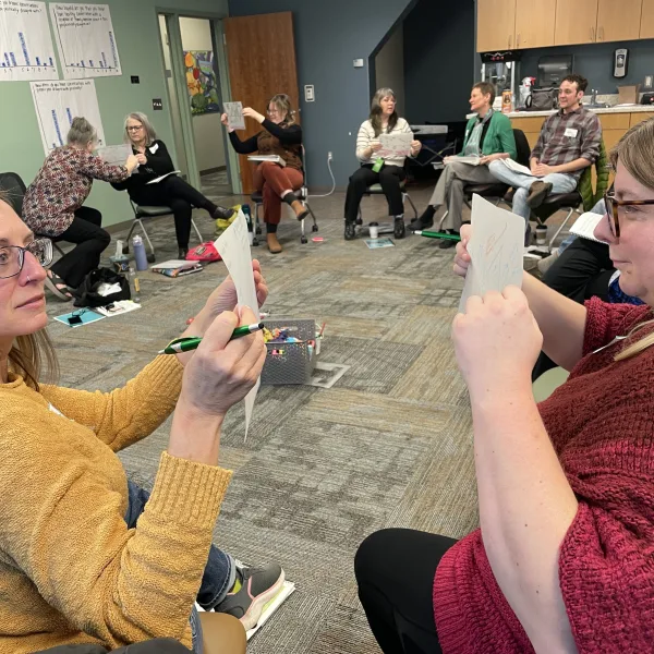 Images from Dec. 2025 Depolarizing Conversations workshop in Wasilla