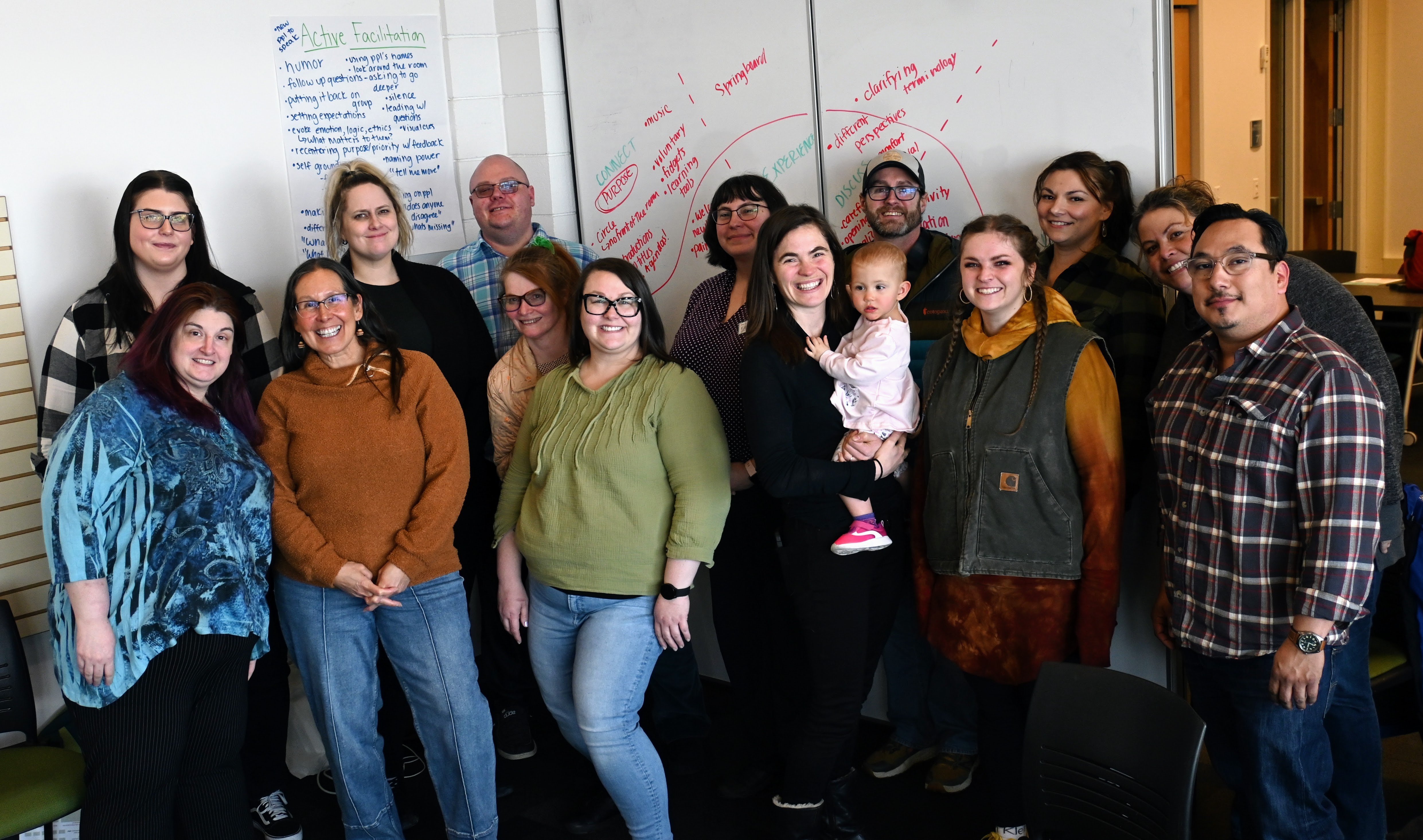 AKHF workshop participants in Soldotna, spring 2024