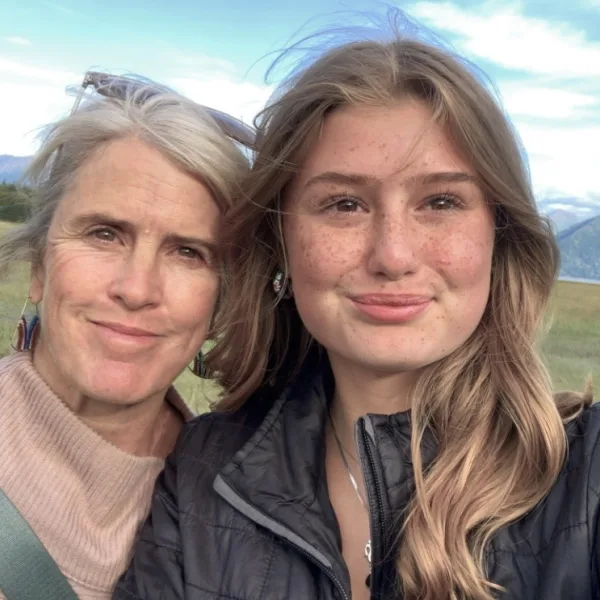 Cooper CarrAnaya and her mom, Polly Carr